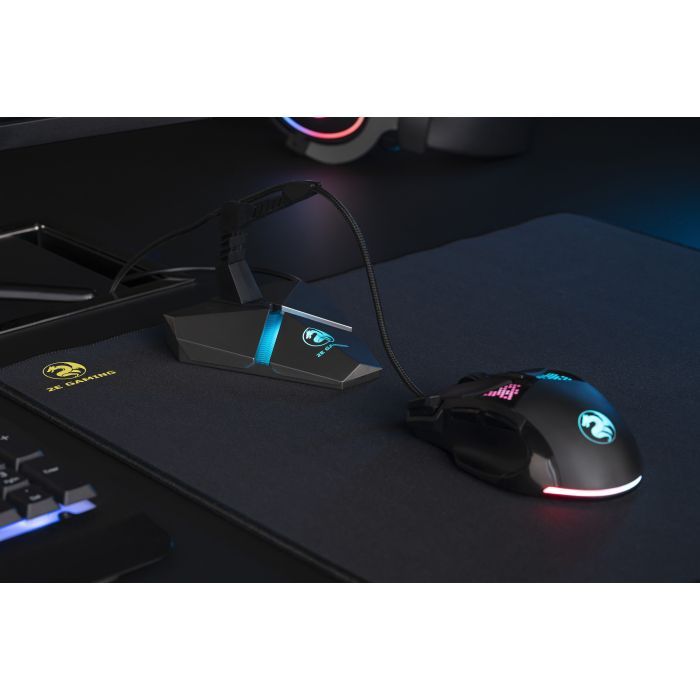 Держатель для кабеля 2E GAMING Mouse Bungee Scorpio USB Silver (2E-MB001U) изображение 4 Держатель для кабеля 2E GAMING Mouse Bungee Scorpio USB Silver (2E-MB001U) изображение 4