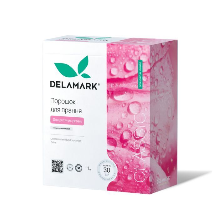 Пральний порошок DeLaMark Baby 1 кг (4820152330222)
