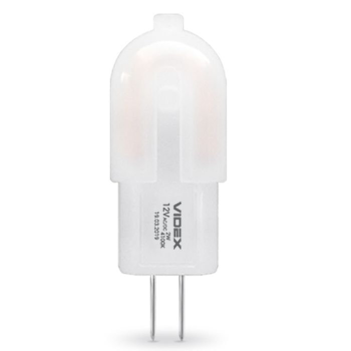 Лампочка Videx G4C 12V 2W G4 4100K (VL-G4C-02124) изображение 2