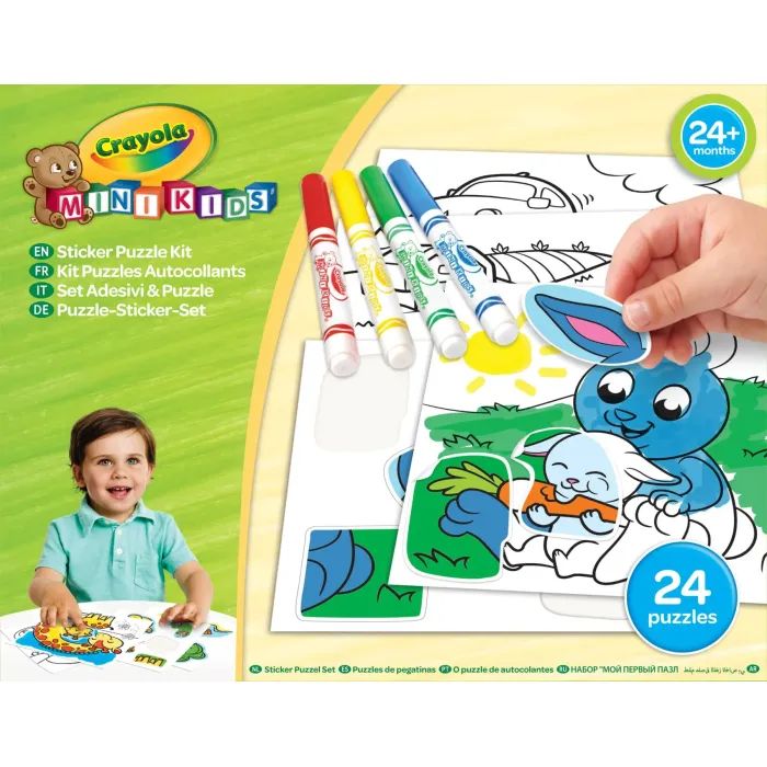 Набор для творчества Crayola пазл с наклейками (256699.106)