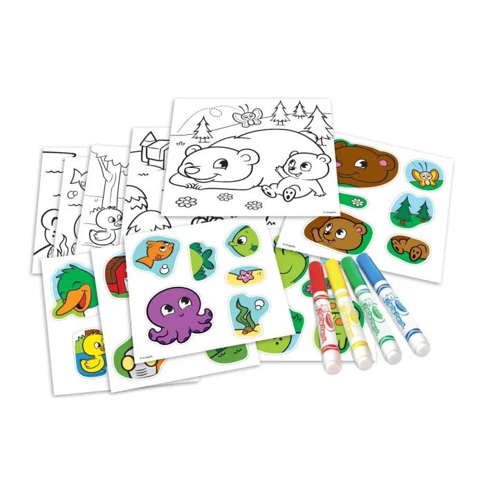 Набор для творчества Crayola пазл с наклейками (256699.106) изображение 2