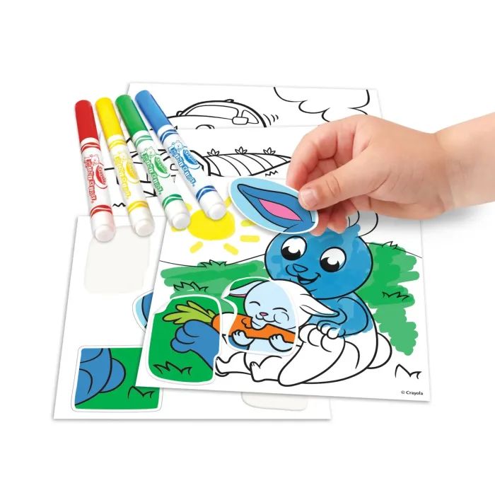 Набор для творчества Crayola пазл с наклейками (256699.106) изображение 3