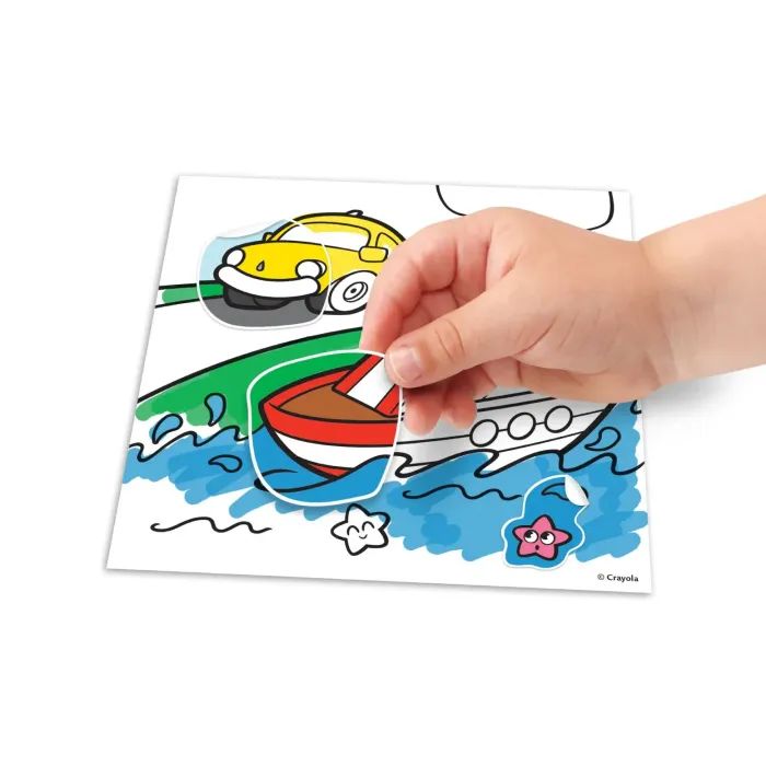 Набор для творчества Crayola пазл с наклейками (256699.106) изображение 4
