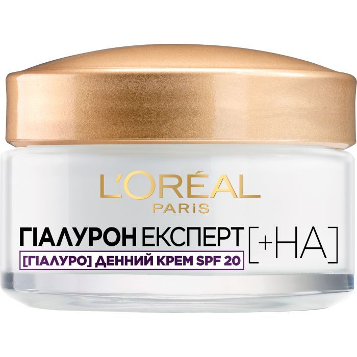 Крем для лица L'Oreal Paris Дневной Гиалурон Эксперт Восстанавливающий Увлажняющий Уход с защитой SPF 20 50 мл (3600523775675)