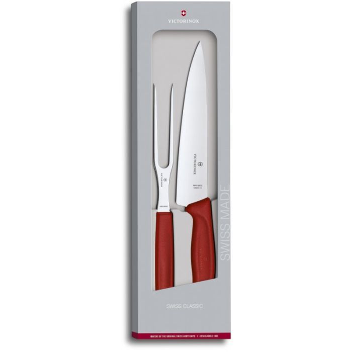 Набор ножей Victorinox SwissClassic Carving Set Red (6.7131.2G)