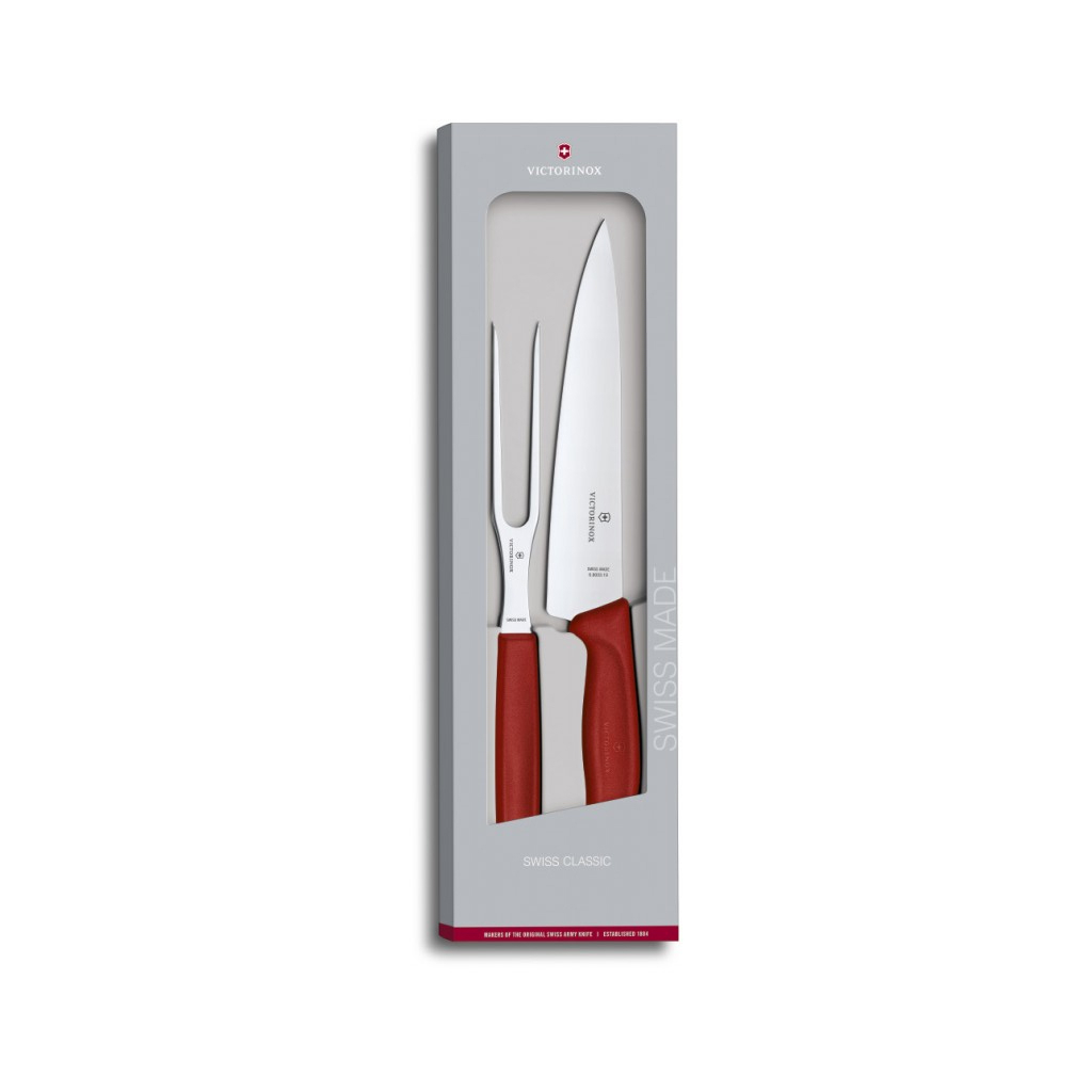 Набор ножей Victorinox SwissClassic Carving Set Red (6.7131.2G)