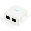 Компьютерная розетка Cablexpert RJ45x2 UTP, cat.5e (NCAC-2U5E-01) изображение 2