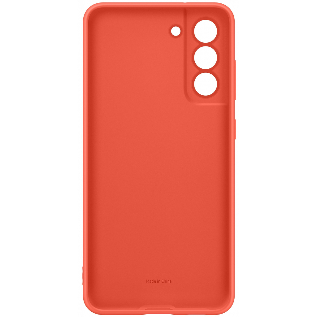 Чехол для мобильного телефона Samsung Silicone Cover Galaxy S21 FE (G990) Coral (EF-PG990TPEGRU) изображение 2