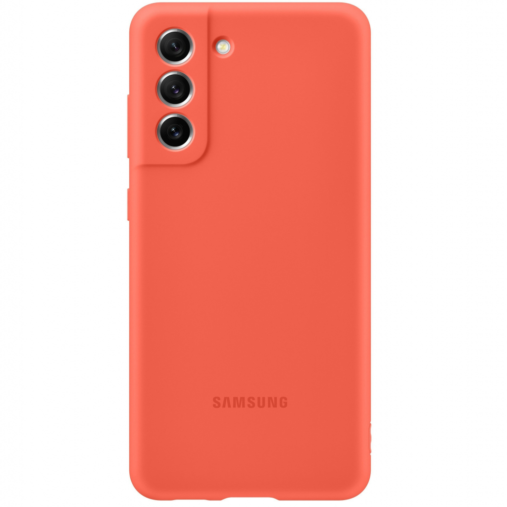 Чехол для мобильного телефона Samsung Silicone Cover Galaxy S21 FE (G990) Coral (EF-PG990TPEGRU) изображение 3
