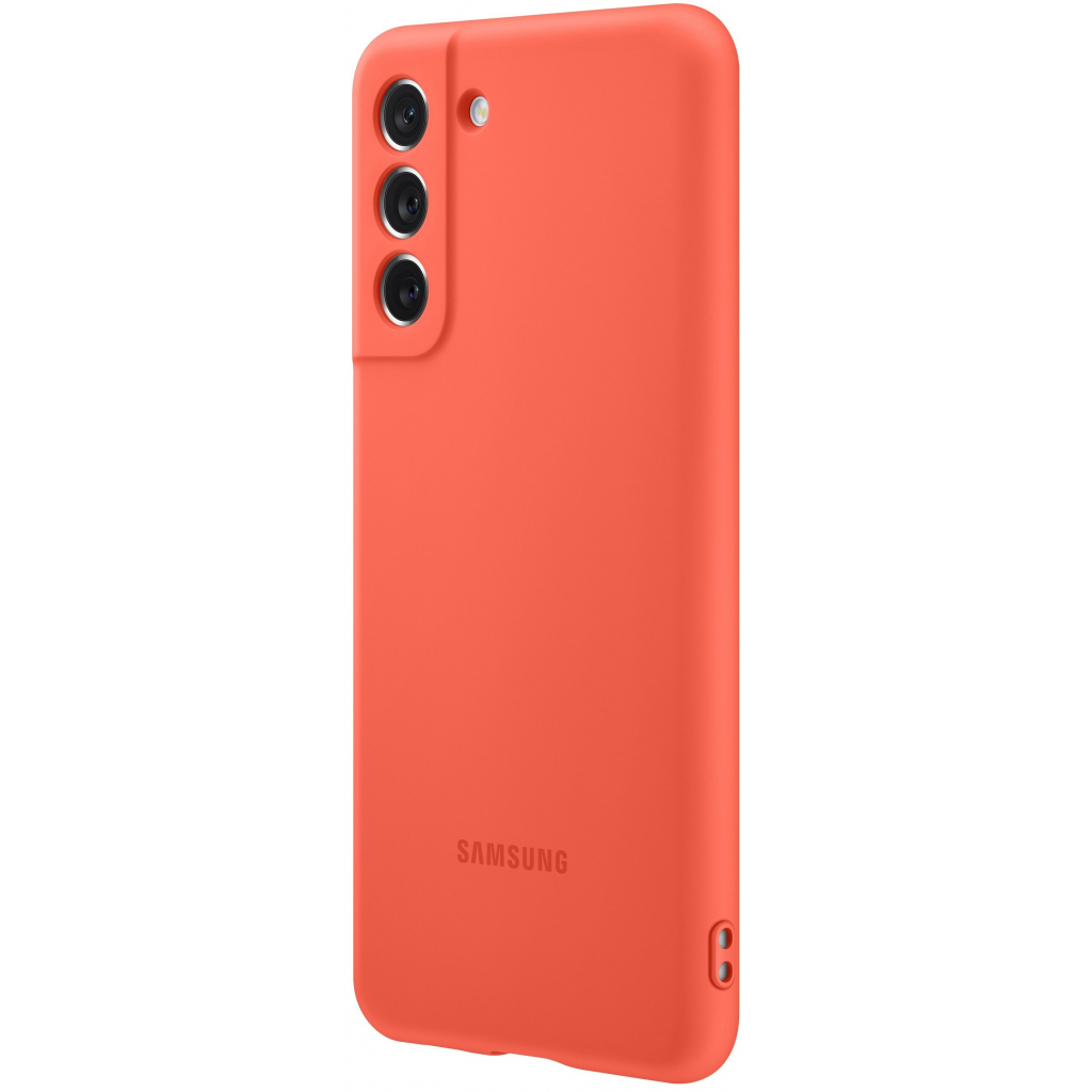 Чехол для мобильного телефона Samsung Silicone Cover Galaxy S21 FE (G990) Coral (EF-PG990TPEGRU) изображение 4