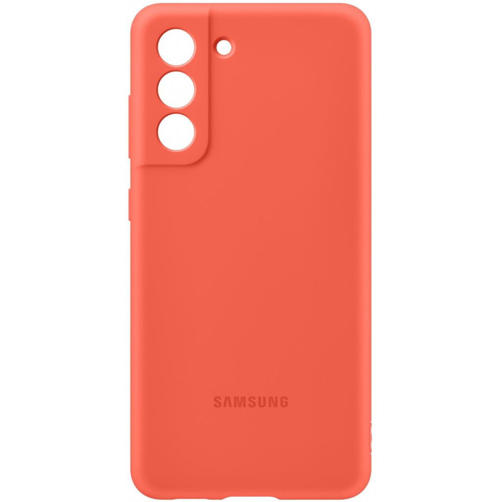 Чехол для мобильного телефона Samsung Silicone Cover Galaxy S21 FE (G990) Coral (EF-PG990TPEGRU)
