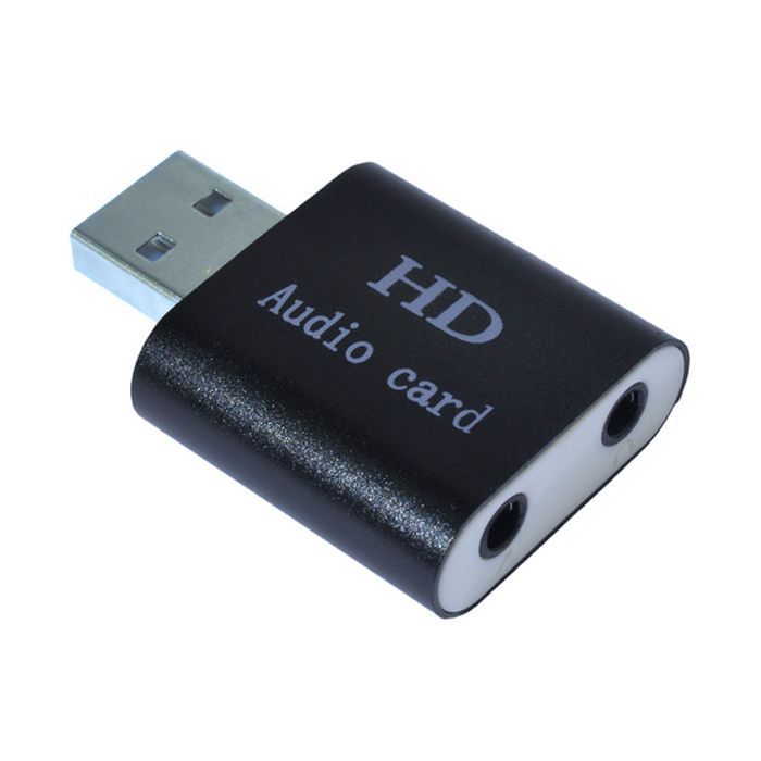 Звуковая плата Dynamode USB-SOUND7-ALU black