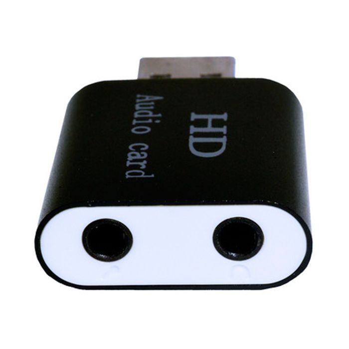 Звуковая плата Dynamode USB-SOUND7-ALU black изображение 2