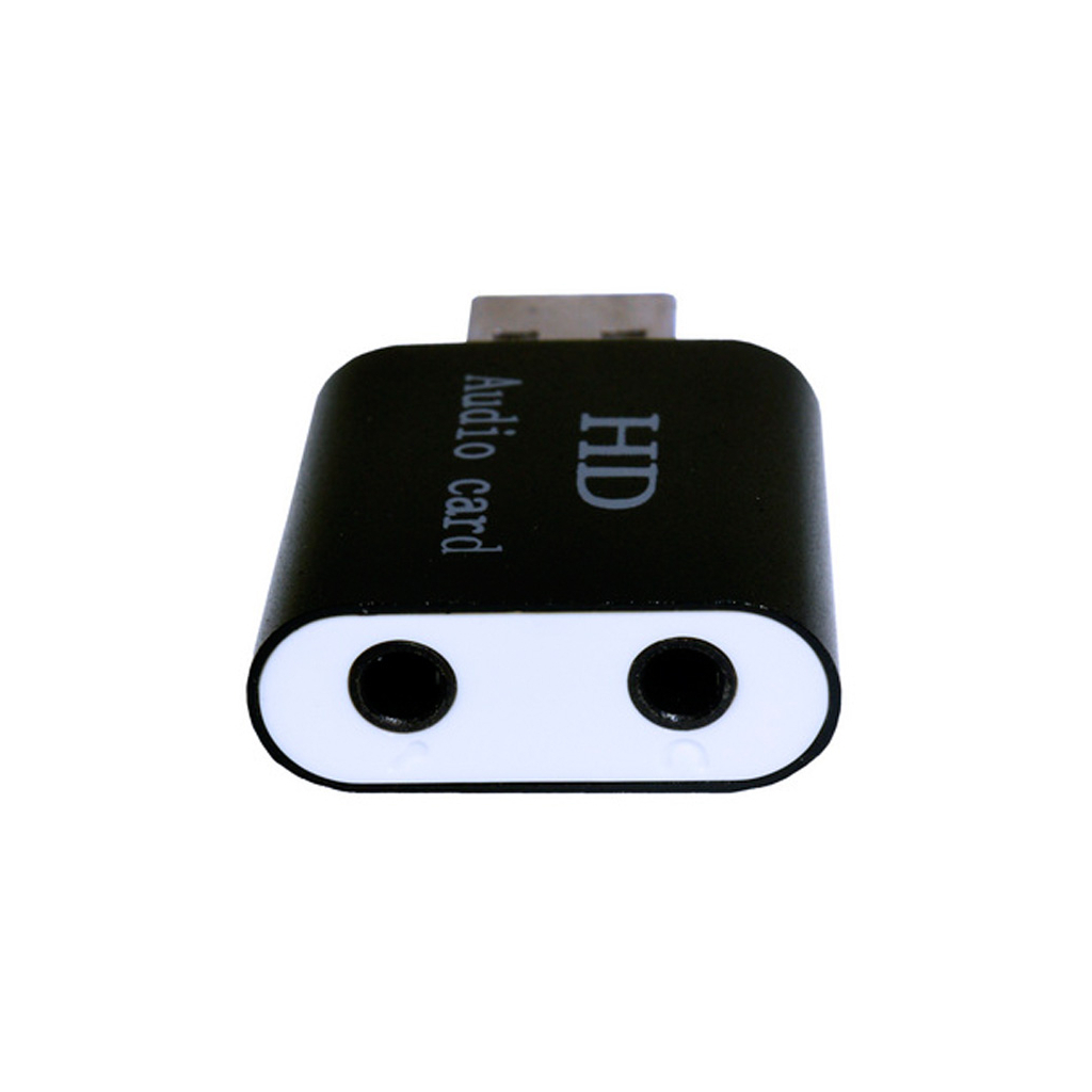 Звукова плата Dynamode USB-SOUND7-ALU black зображення 2