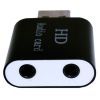 Звуковая плата Dynamode USB-SOUND7-ALU black изображение 2