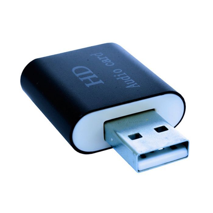 Звуковая плата Dynamode USB-SOUND7-ALU black изображение 3