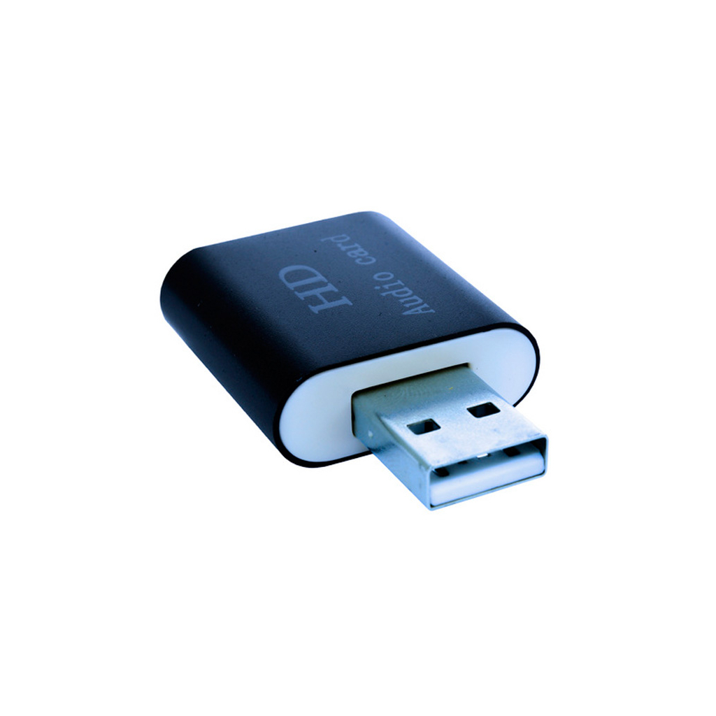 Звукова плата Dynamode USB-SOUND7-ALU black зображення 3