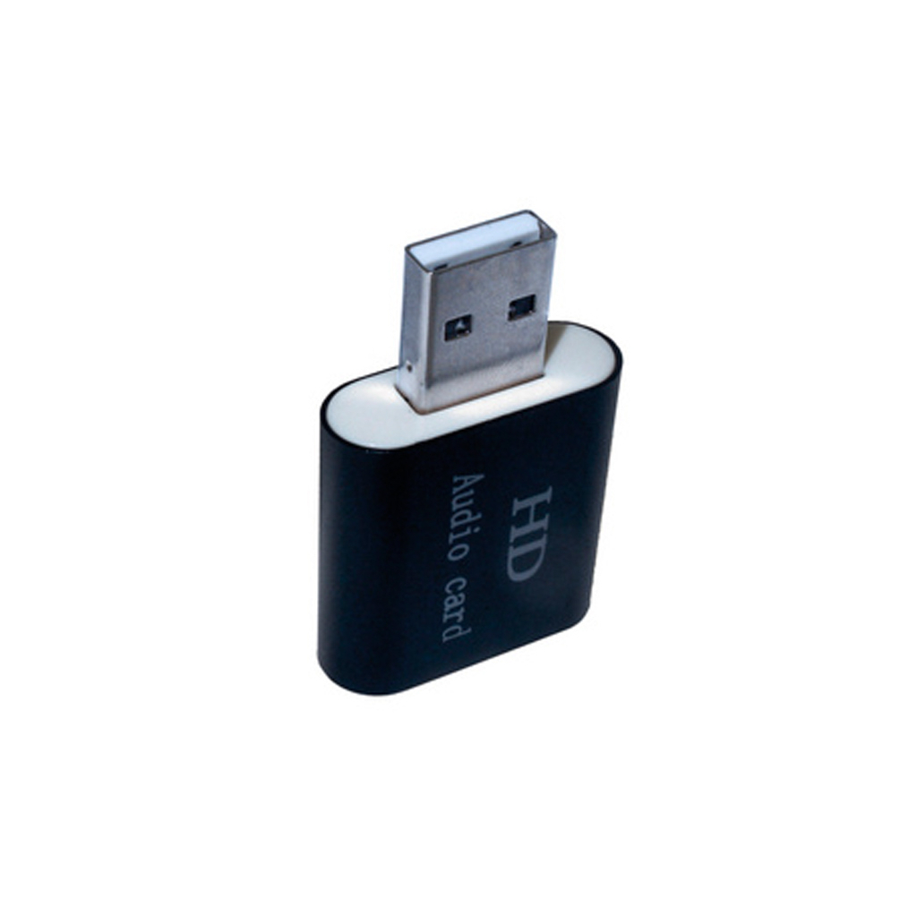 Звуковая плата Dynamode USB-SOUND7-ALU black изображение 4