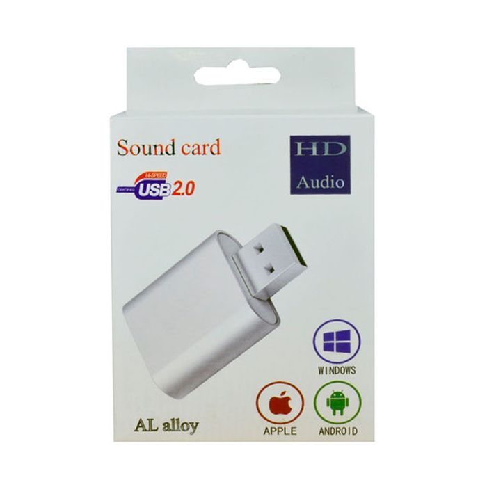 Звуковая плата Dynamode USB-SOUND7-ALU black изображение 7