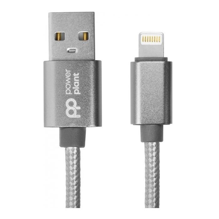 Дата кабель USB 2.0 AM to Lightning 1.0m PowerPlant (CA912322)