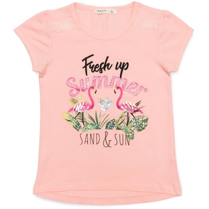 Набір дитячого одягу Breeze FRESH UP SUMMER (14397-134G-peach) зображення 2