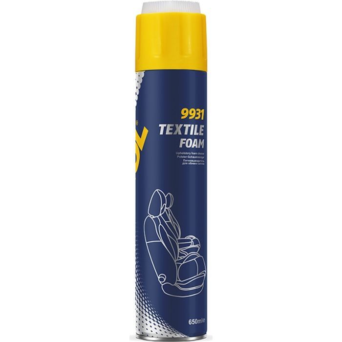 Автомобильный очиститель Mannol Textile Foam (Polster Schaum) 650 мл (9931)