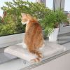 Лежак для тварин Trixie CosyPlace (51х36 см)на підвіконня Світло-сірий (4011905043289) зображення 2