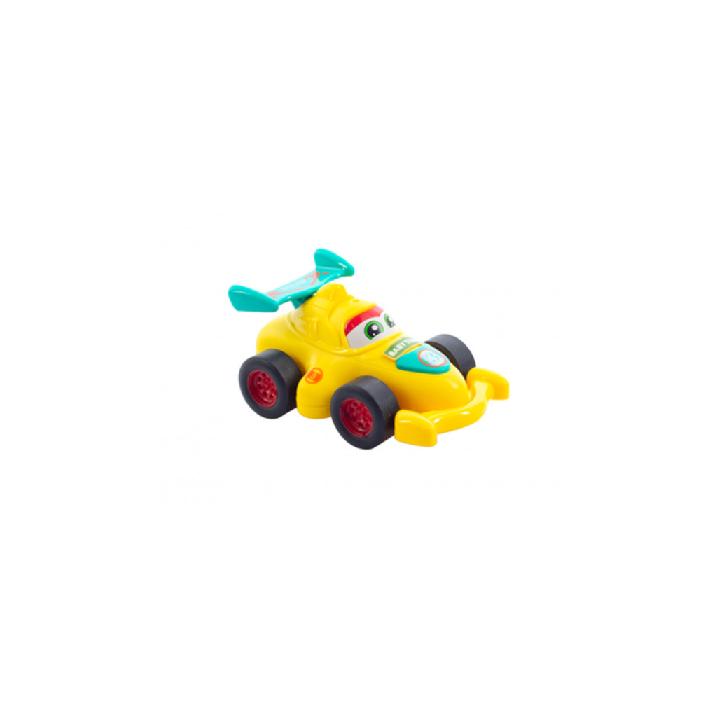 Розвиваюча іграшка Baby Team інерційна машинка жовта (8620_машинка_жовта)