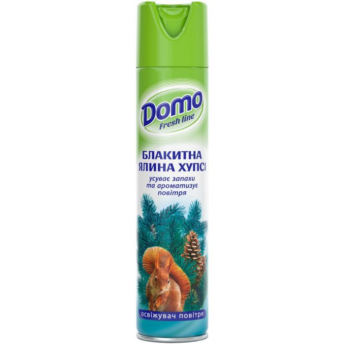 Освежитель воздуха Domo Голубая ель Хупси 300 мл (ХD 10088)