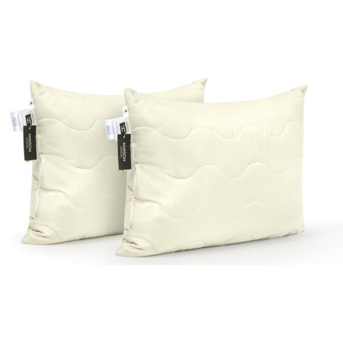 Подушка MirSon Набор с Эвкалиптом 1623 Eco Light Creamy Средние (2200002652452)