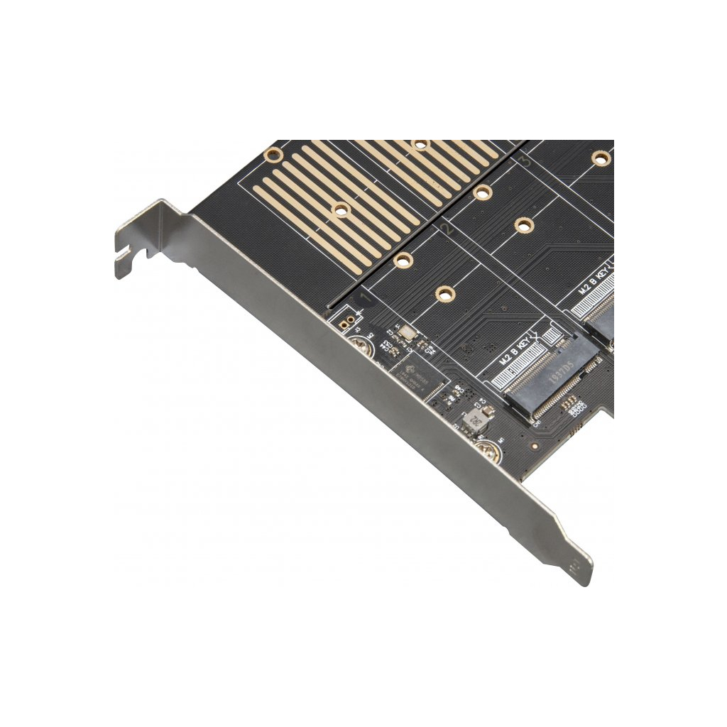 Контролер Frime PCI-E-5xM.2 (B Key) WCH382L (ECF-PCIEtoSSD010) зображення 2