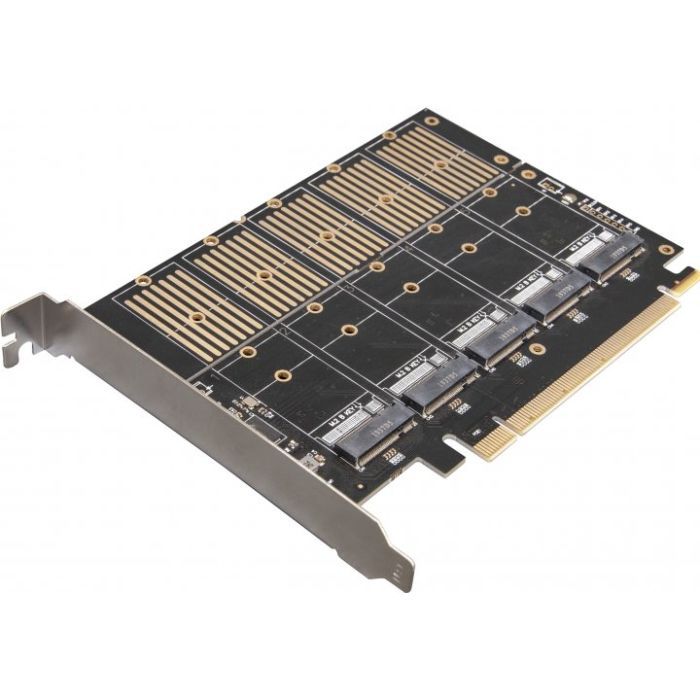 Контроллер Frime PCI-E-5xM.2 (B Key) WCH382L (ECF-PCIEtoSSD010) изображение 6