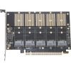 Контроллер Frime PCI-E-5xM.2 (B Key) WCH382L (ECF-PCIEtoSSD010)