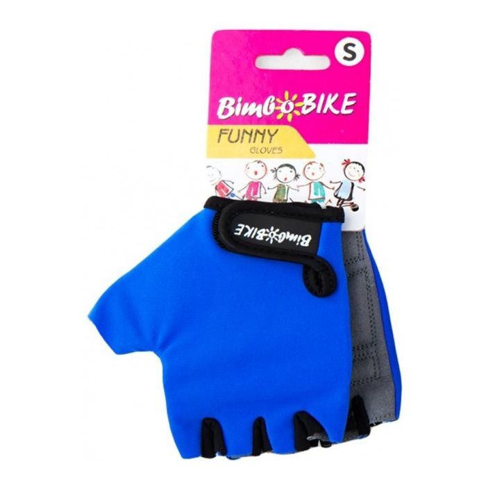 Велоперчатки Bimbo Bike FUNNY S Blue (90943B-IS)