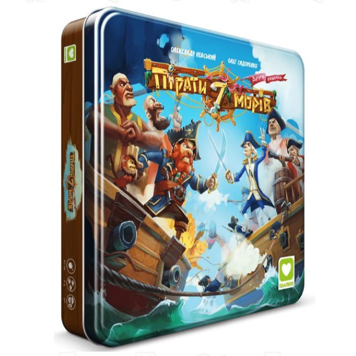 Настольная игра IGames Пираты 7 морей, украинский (4820166180066, 1502)