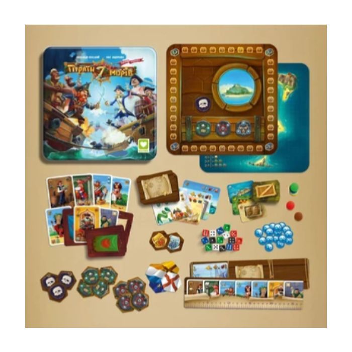 Настольная игра IGames Пираты 7 морей, украинский (4820166180066, 1502) изображение 4