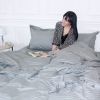 Постільна білизна MirSon Satin 30-0010LightGray 160х220 Сімейний (2200005251171) зображення 7