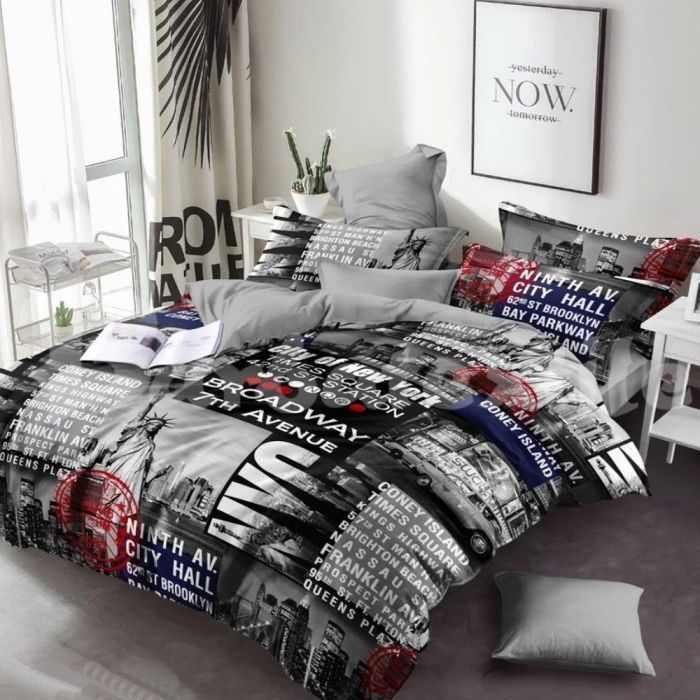 Постільна білизна MirSon Бязь Premium 17-0034 Celeste 160x220 (2200001476684)