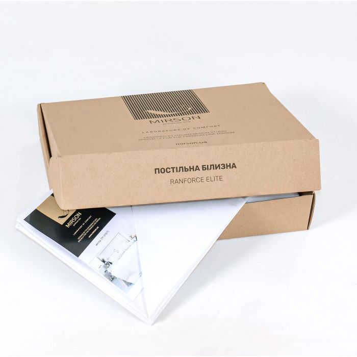 Постільна білизна MirSon Бязь Ranforce Elite 12-0712 Calvina 160х220 (2200004696676) зображення 11