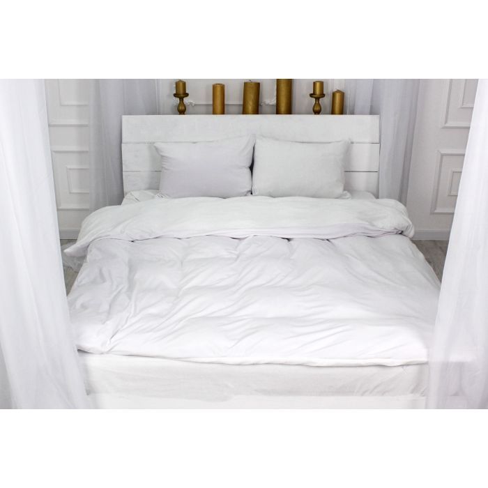 Постільна білизна MirSon Велюр Winter Frost 28-0001 White Velvet Односпальний (2200003990287) зображення 3