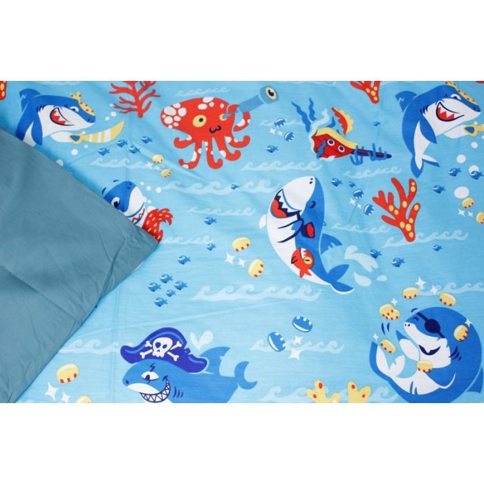 Постельное белье MirSon Сатин 22-1314 Cerulean Двуспальный (2200005111253) изображение 3