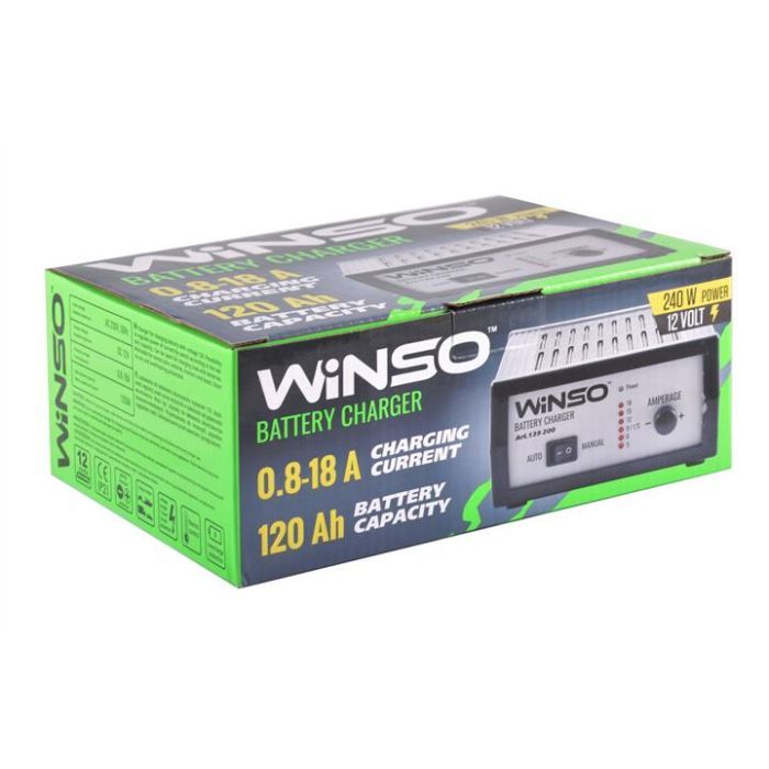 Зарядное устройство для автомобильного аккумулятора WINSO 139200 изображение 4