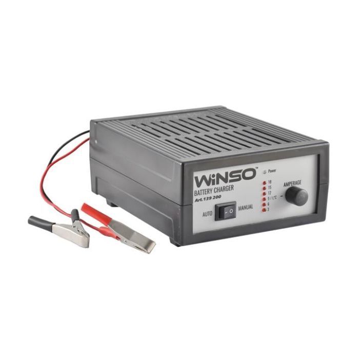 Зарядное устройство для автомобильного аккумулятора WINSO 139200 изображение 5