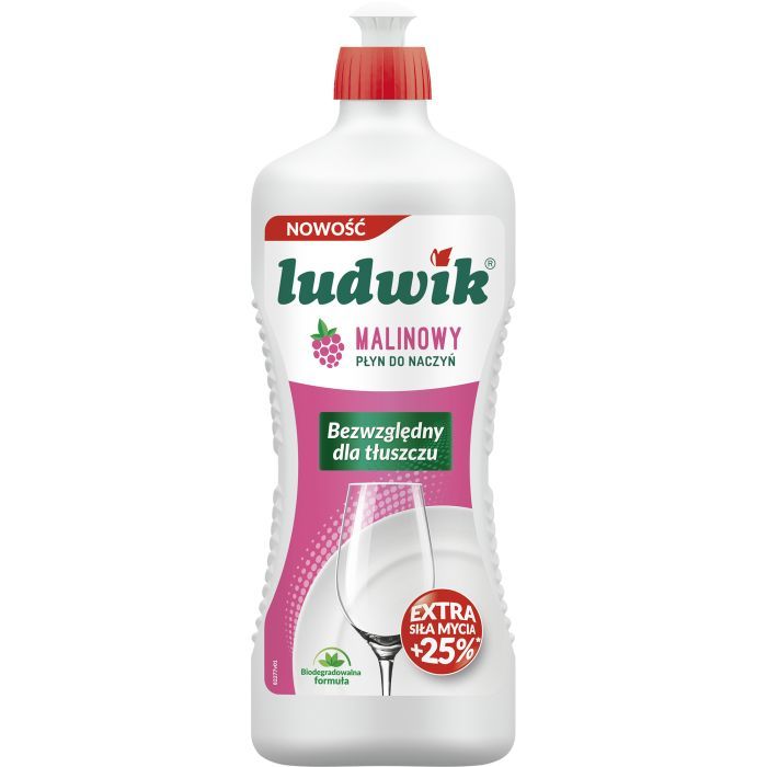 Средство для ручного мытья посуды Ludwik Малина 450 г (5900498029727)