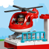 Конструктор LEGO DUPLO Town Пожарная часть и вертолет 117 деталей (10970) изображение 7