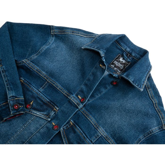 Піджак дитячий A-Yugi джинсовий (17088-140G-blue) зображення 3