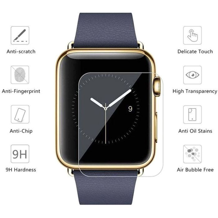 Плівка захисна Drobak Ceramics Apple Watch SE 40mm (2 шт) 313120 (313120) зображення 2