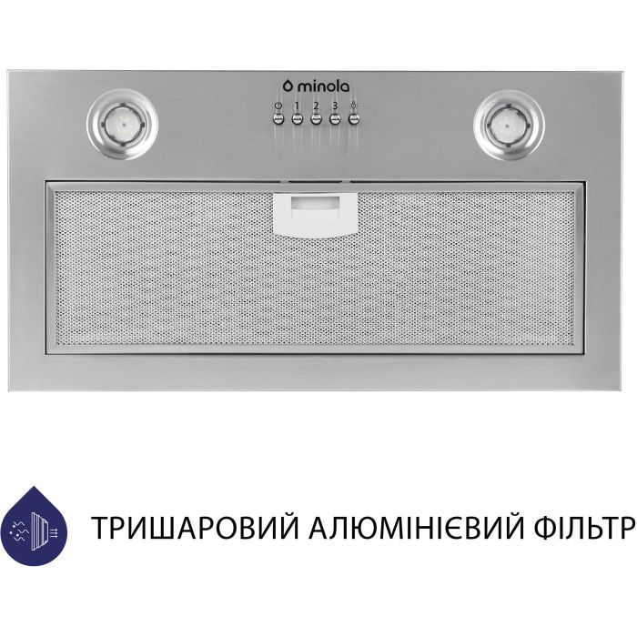 Вытяжка кухонная Minola HBI 5204 I 700 LED изображение 2