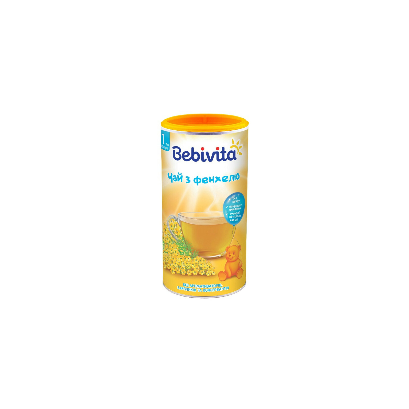 Дитячий чай Bebivita з фенхелю 200 г (9007253101905)