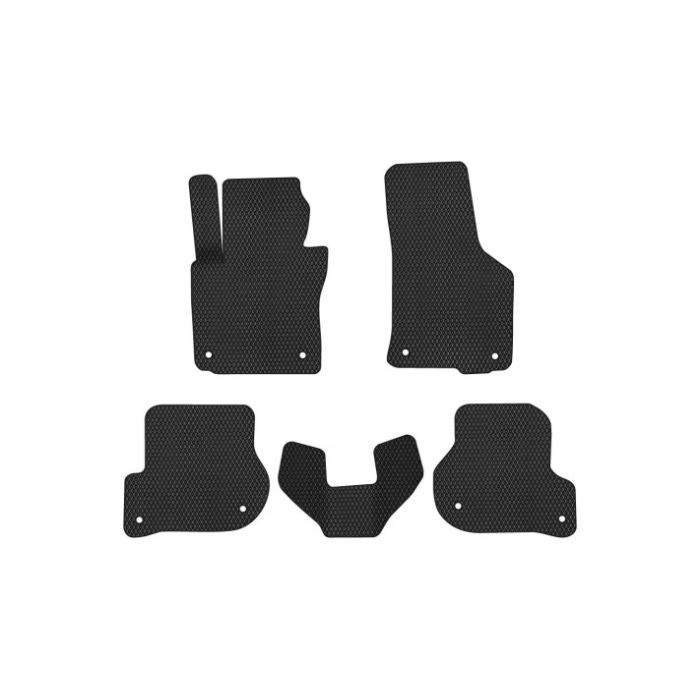 Коврик в салон EVAtech Skoda Octavia A5 (AT, 8 clips) 2004-2013 2 пок (SK12151CV5AV8RBB)